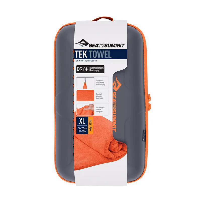 Sea To Summit Tek Towel X-Large - Outback Orange-4